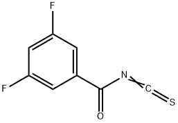 3,5-difluorobenzoyl isothiocyanate Structure