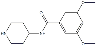 3,5-dimethoxy-N-piperidin-4-ylbenzamide|