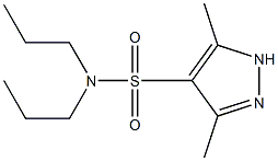 3,5-dimethyl-N,N-dipropyl-1H-pyrazole-4-sulfonamide,926262-42-2,结构式