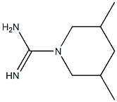 3,5-dimethylpiperidine-1-carboximidamide Struktur