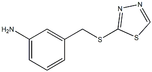  3-[(1,3,4-thiadiazol-2-ylsulfanyl)methyl]aniline