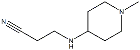 3-[(1-methylpiperidin-4-yl)amino]propanenitrile