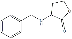 3-[(1-phenylethyl)amino]oxolan-2-one Structure
