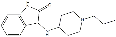 3-[(1-propylpiperidin-4-yl)amino]-2,3-dihydro-1H-indol-2-one|