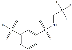 3-[(2,2,2-trifluoroethyl)sulfamoyl]benzene-1-sulfonyl chloride|