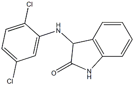 3-[(2,5-dichlorophenyl)amino]-2,3-dihydro-1H-indol-2-one Struktur