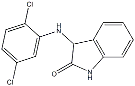 3-[(2,5-dichlorophenyl)amino]-2,3-dihydro-1H-indol-2-one Structure