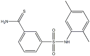 3-[(2,5-dimethylphenyl)sulfamoyl]benzene-1-carbothioamide|