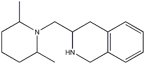 3-[(2,6-dimethylpiperidin-1-yl)methyl]-1,2,3,4-tetrahydroisoquinoline|