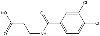 3-[(3,4-dichlorobenzoyl)amino]propanoic acid
