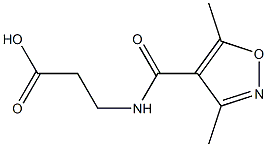 3-[(3,5-dimethyl-1,2-oxazol-4-yl)formamido]propanoic acid