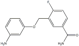 3-[(3-aminophenoxy)methyl]-4-fluorobenzamide