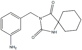 3-[(3-aminophenyl)methyl]-1,3-diazaspiro[4.5]decane-2,4-dione|