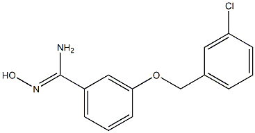 3-[(3-chlorobenzyl)oxy]-N'-hydroxybenzenecarboximidamide