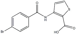 3-[(4-bromobenzoyl)amino]thiophene-2-carboxylic acid|