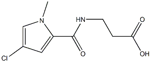 3-[(4-chloro-1-methyl-1H-pyrrol-2-yl)formamido]propanoic acid