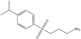 3-[(4-isopropylphenyl)sulfonyl]propan-1-amine