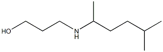 3-[(5-methylhexan-2-yl)amino]propan-1-ol Structure