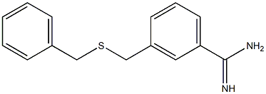  3-[(benzylsulfanyl)methyl]benzene-1-carboximidamide