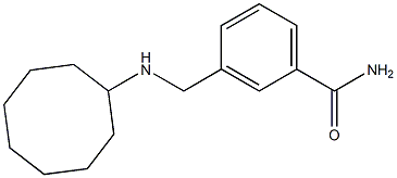  3-[(cyclooctylamino)methyl]benzamide