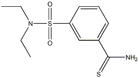  3-[(diethylamino)sulfonyl]benzenecarbothioamide