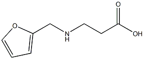 3-[(furan-2-ylmethyl)amino]propanoic acid Structure