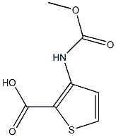  3-[(methoxycarbonyl)amino]thiophene-2-carboxylic acid