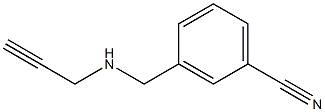 3-[(prop-2-yn-1-ylamino)methyl]benzonitrile