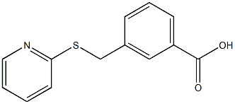  3-[(pyridin-2-ylthio)methyl]benzoic acid