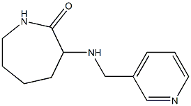 3-[(pyridin-3-ylmethyl)amino]azepan-2-one|