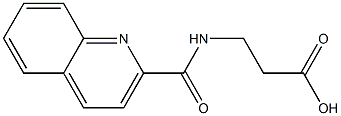 3-[(quinolin-2-ylcarbonyl)amino]propanoic acid