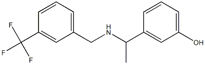 3-[1-({[3-(trifluoromethyl)phenyl]methyl}amino)ethyl]phenol|