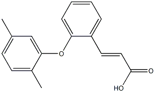  3-[2-(2,5-dimethylphenoxy)phenyl]prop-2-enoic acid