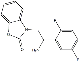 3-[2-amino-2-(2,5-difluorophenyl)ethyl]-2,3-dihydro-1,3-benzoxazol-2-one