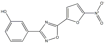 3-[5-(5-nitrofuran-2-yl)-1,2,4-oxadiazol-3-yl]phenol|