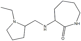 3-{[(1-ethylpyrrolidin-2-yl)methyl]amino}azepan-2-one|