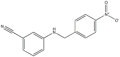  3-{[(4-nitrophenyl)methyl]amino}benzonitrile