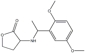 3-{[1-(2,5-dimethoxyphenyl)ethyl]amino}oxolan-2-one|