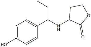 3-{[1-(4-hydroxyphenyl)propyl]amino}oxolan-2-one