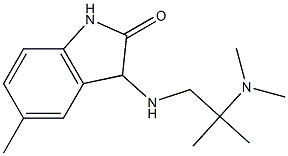 3-{[2-(dimethylamino)-2-methylpropyl]amino}-5-methyl-2,3-dihydro-1H-indol-2-one|