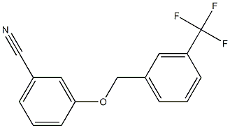 3-{[3-(trifluoromethyl)phenyl]methoxy}benzonitrile