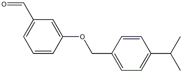 3-{[4-(propan-2-yl)phenyl]methoxy}benzaldehyde