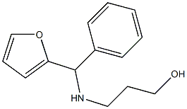 3-{[furan-2-yl(phenyl)methyl]amino}propan-1-ol Structure