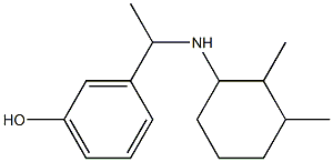 3-{1-[(2,3-dimethylcyclohexyl)amino]ethyl}phenol