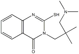 3-{2-[(dimethylamino)methyl]-2-methylpropyl}-2-sulfanyl-3,4-dihydroquinazolin-4-one