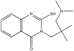 3-{2-[(dimethylamino)methyl]-2-methylpropyl}-2-sulfanyl-3,4-dihydroquinazolin-4-one|