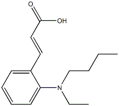 3-{2-[butyl(ethyl)amino]phenyl}prop-2-enoic acid