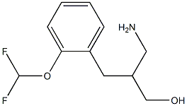  3-amino-2-{[2-(difluoromethoxy)phenyl]methyl}propan-1-ol