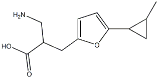 3-amino-2-{[5-(2-methylcyclopropyl)furan-2-yl]methyl}propanoic acid