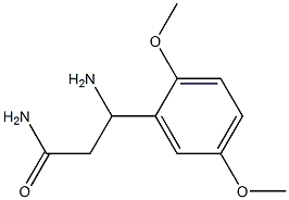 3-amino-3-(2,5-dimethoxyphenyl)propanamide